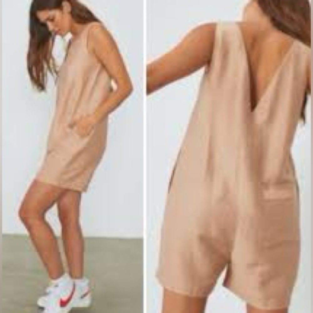 Lunya Washable Silk Romper - sz S